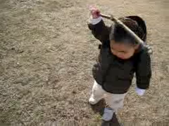 チャンバラみつばちが武蔵に