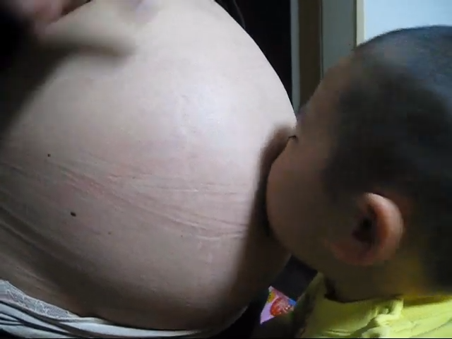 大きなお腹