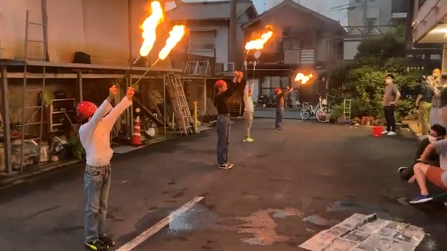 トーチリハーサル